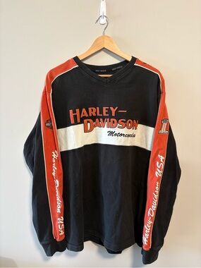 Harley-Davidson Motorcycle Crewneck Sweatshirt Mens XL